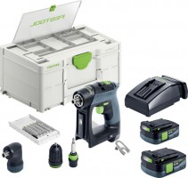 Festool 576867 Cordless drill CXS 12 2,5-Set £325.00